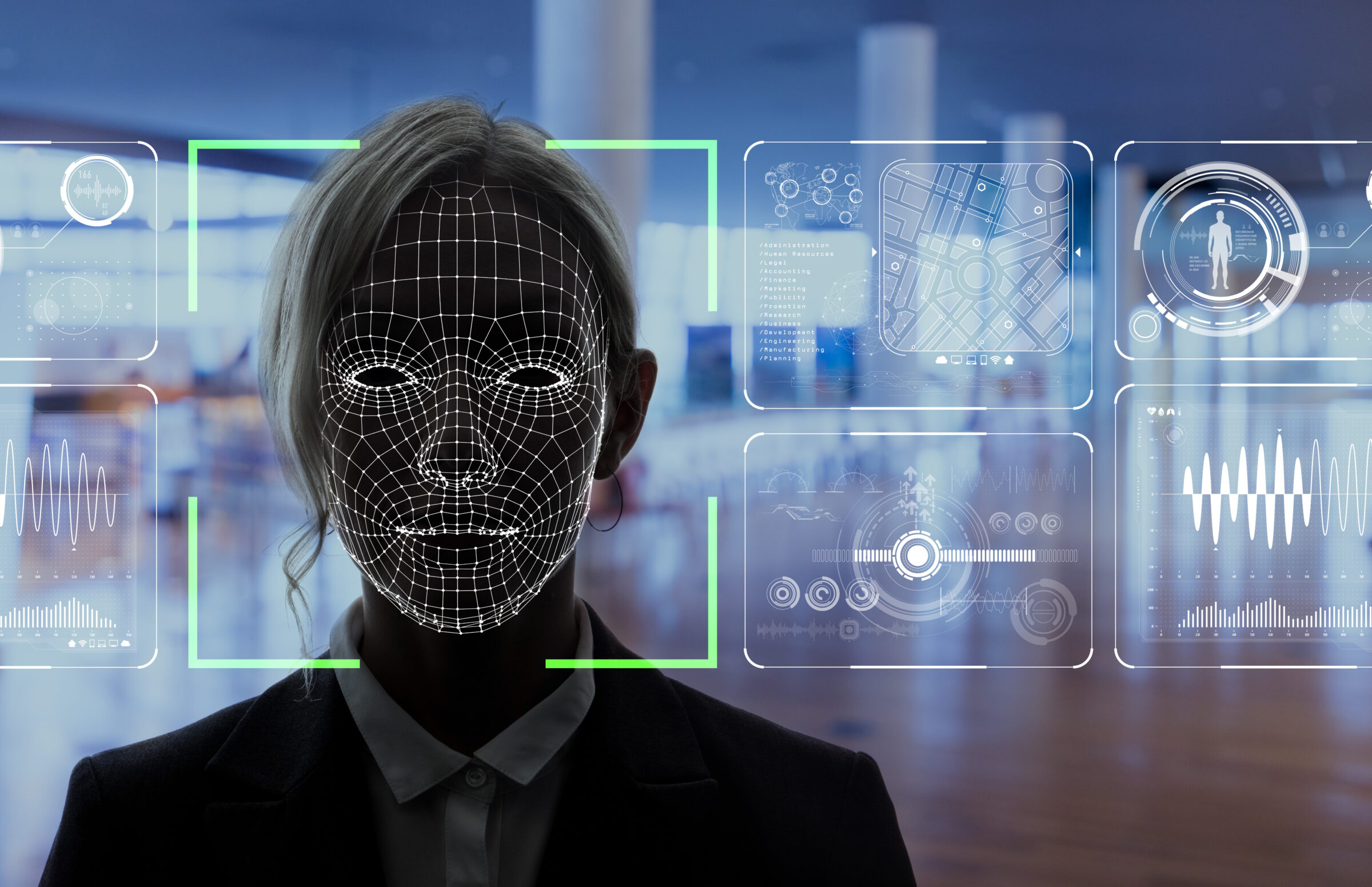 Facial Recognition, System, Concept.